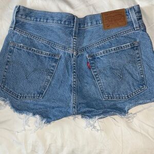 Levi's 501 Women's Frayed Shorts